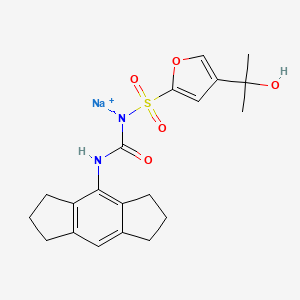 molecular formula C20H23N2NaO5S B606777 MCC950 sodium CAS No. 256373-96-3
