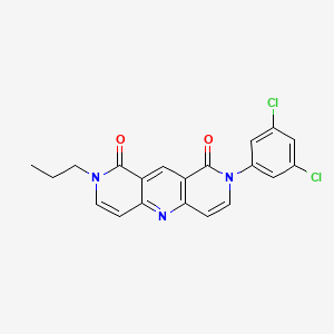 2-(3,5-dichlorophenyl)-8-propylpyrido[4,3-b]-1,6-naphthyridine-1,9(2H,8H)-dione