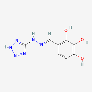 2,3,4-trihydroxybenzaldehyde 1H-tetrazol-5-ylhydrazone