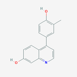 molecular formula C16H13NO2 B606835 CU-CPT9b CAS No. 2162962-69-6