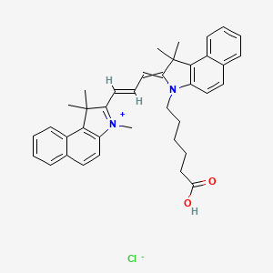 molecular formula C38H41ClN2O2 B606858 Cy3.5羧酸 CAS No. 1802928-88-6