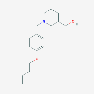 [1-(4-butoxybenzyl)-3-piperidinyl]methanol
