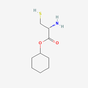 molecular formula C9H17NO2S B606885 环己基半胱氨酸酯 CAS No. 139560-16-0