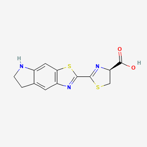 molecular formula C13H11N3O2S2 B606888 CycLuc1 CAS No. 1247879-16-8