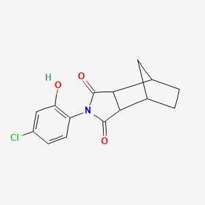 4-(4-chloro-2-hydroxyphenyl)-4-azatricyclo[5.2.1.0~2,6~]decane-3,5-dione