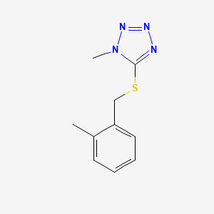 1-methyl-5-[(2-methylbenzyl)thio]-1H-tetrazole