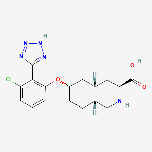 molecular formula C17H20ClN5O3 B606946 达索拉帕内 CAS No. 503294-13-1