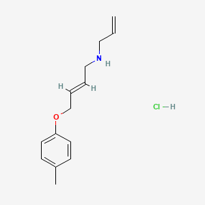 N-allyl-4-(4-methylphenoxy)but-2-en-1-amine hydrochloride