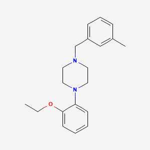 1-(2-ethoxyphenyl)-4-(3-methylbenzyl)piperazine