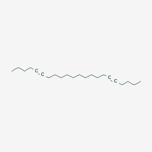 molecular formula C22H38 B060700 5,17-二十二炔 CAS No. 168298-58-6