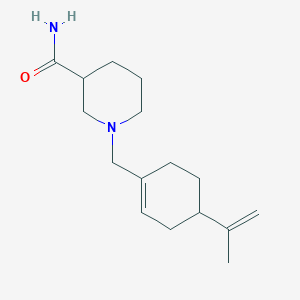 1-[(4-isopropenyl-1-cyclohexen-1-yl)methyl]-3-piperidinecarboxamide