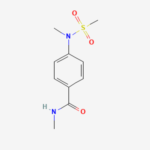 N-methyl-4-[methyl(methylsulfonyl)amino]benzamide