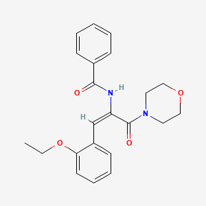 N-[2-(2-ethoxyphenyl)-1-(4-morpholinylcarbonyl)vinyl]benzamide