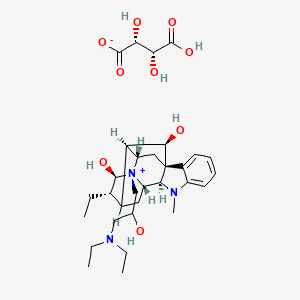molecular formula C31H47N3O9 B607072 酒石酸二氢德他明 CAS No. 33774-52-6