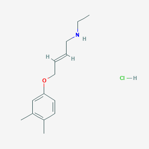 [4-(3,4-dimethylphenoxy)but-2-en-1-yl]ethylamine hydrochloride