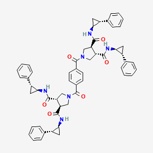 molecular formula C56H56N6O6 B607127 Diprovocim CAS No. 2170867-89-5