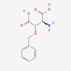 molecular formula C11H13NO5 B607146 (3s)-3-(苄氧基)-L-天冬氨酸 CAS No. 205309-81-5