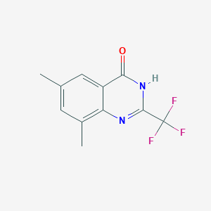 6,8-dimethyl-2-(trifluoromethyl)-4(3H)-quinazolinone