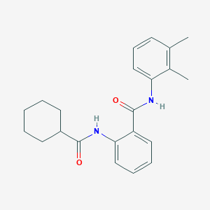 2-[(cyclohexylcarbonyl)amino]-N-(2,3-dimethylphenyl)benzamide