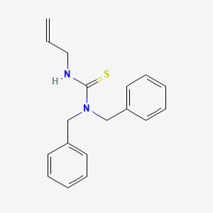 molecular formula C18H20N2S B6072268 N'-allyl-N,N-dibenzylthiourea CAS No. 64574-67-0