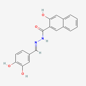 molecular formula C18H14N2O4 B607235 达那索 CAS No. 304448-55-3