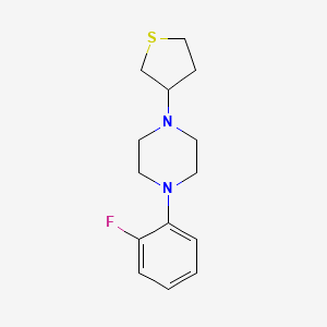 1-(2-fluorophenyl)-4-(tetrahydro-3-thienyl)piperazine