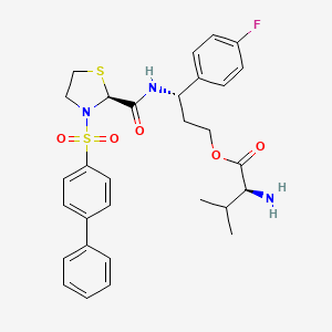 molecular formula C30H34FN3O5S2 B607259 Ebopiprant CAS No. 2005486-31-5