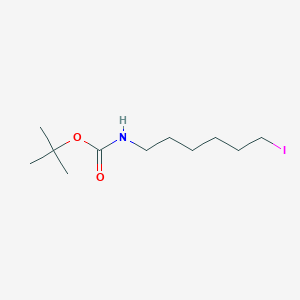 molecular formula C11H22INO2 B060727 叔丁基6-碘己基氨基甲酸酯 CAS No. 172846-36-5