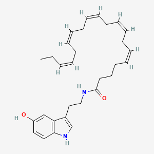 molecular formula C30H40N2O2 B607281 二十碳五烯酰羟色胺 CAS No. 199875-71-3