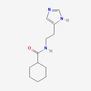 N-[2-(1H-IMIDAZOL-4-YL)ETHYL]-1-CYCLOHEXANECARBOXAMIDE