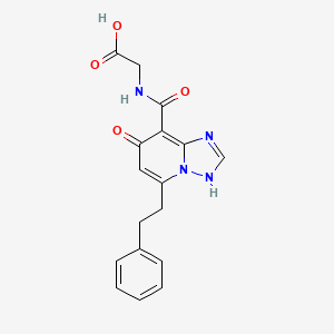 molecular formula C17H16N4O4 B607305 依那度司他 CAS No. 1262132-81-9