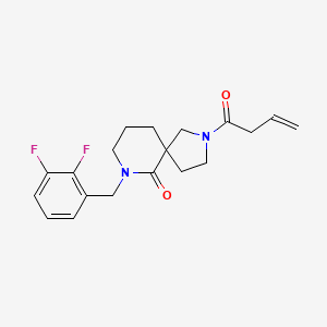 2-(3-butenoyl)-7-(2,3-difluorobenzyl)-2,7-diazaspiro[4.5]decan-6-one