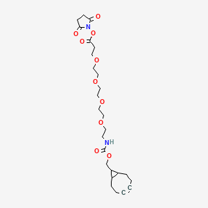 molecular formula C26H38N2O10 B607319 endo-BCN-PEG4-NHS ester CAS No. 1807501-86-5