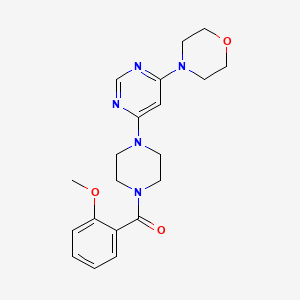 4-{6-[4-(2-methoxybenzoyl)-1-piperazinyl]-4-pyrimidinyl}morpholine