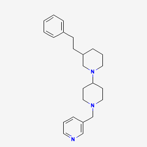 3-(2-phenylethyl)-1'-(3-pyridinylmethyl)-1,4'-bipiperidine