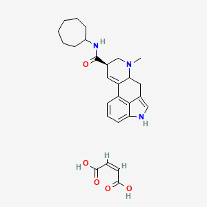B607362 Lysergamide, N-cycloheptyl-, maleate CAS No. 103070-86-6