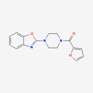 2-[4-(2-furoyl)piperazin-1-yl]-1,3-benzoxazole