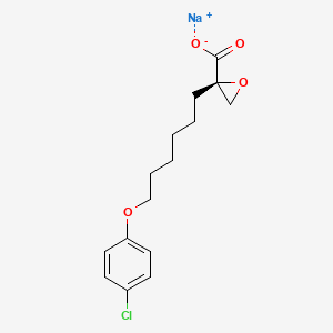 B607383 (R)-(+)-Etomoxir sodium salt CAS No. 828934-41-4