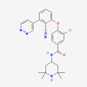molecular formula C27H28ClN5O2 B607402 Ezh2-in-3 CAS No. 1377997-28-8