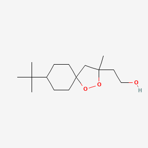 B607457 2-(8-Tert-butyl-3-methyl-1,2-dioxaspiro[4.5]decan-3-yl)ethanol CAS No. 869298-31-7