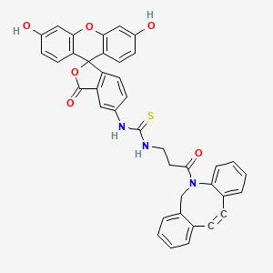 molecular formula C39H27N3O6S B607470 荧光素-DBCO CAS No. 2054339-00-1