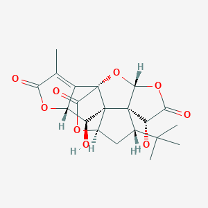 molecular formula C20H22O9 B607640 银杏内酯 K CAS No. 153355-70-5