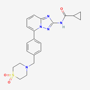 molecular formula C23H18N6O2 B607654 Filgotinib CAS No. 1206101-20-3