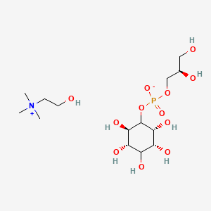 molecular formula C14H32NO12P B607664 甘油磷酸肌醇胆碱 CAS No. 425642-32-6
