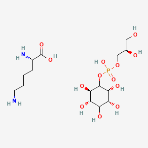 molecular formula C15H33N2O13P B607665 Glycerophosphoinositol lysine CAS No. 425642-33-7