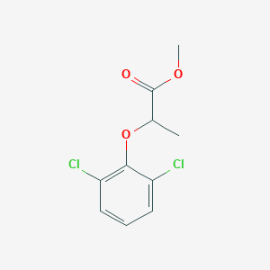molecular formula C10H10Cl2O3 B6077702 methyl 2-(2,6-dichlorophenoxy)propanoate CAS No. 588678-04-0