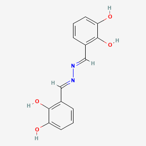 molecular formula C14H12N2O4 B6077970 2,3-dihydroxybenzaldehyde (2,3-dihydroxybenzylidene)hydrazone 