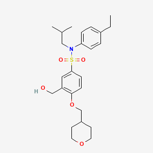 molecular formula C25H35NO5S B607816 GSK2981278 CAS No. 1474110-21-8