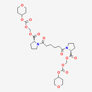 molecular formula C30H44N2O14 B607822 amyloid P-IN-1 CAS No. 1819986-22-5