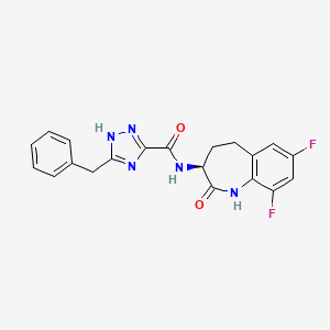 molecular formula C20H17F2N5O2 B607824 Unii-B4D3wps7JY CAS No. 1622849-43-7